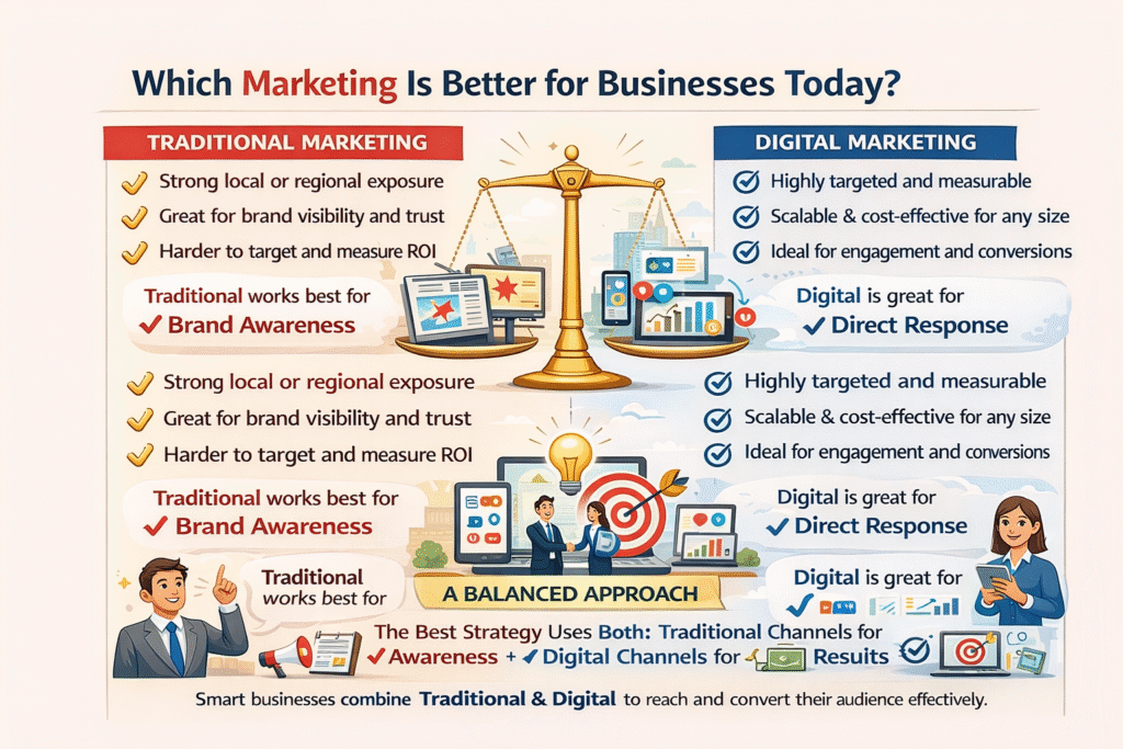 Traditional Marketing vs Digital Marketing – Key Differences Explained chatgpt image jan 29, 2026, 07 15 10 pm